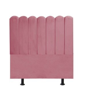 Cabeceira para Cama Box Solteiro 90 Cm Alanis:rosa Bebe