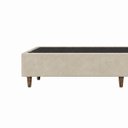 Ver imagem 6 de Base Cama Box Casal 1,38x1,88 Mts Cecilia Vilajo: Suede Bege