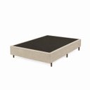 Ver imagem 3 de Base Cama Box Casal 1,38x1,88 Mts Cecilia Vilajo: Suede Bege