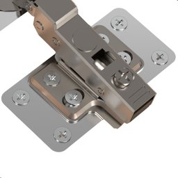 Kit 10 Placas para Reparo de Porta Dobradiça Armário Mdf Rtg - 5