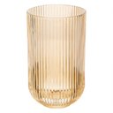 Ver imagem 1 de Jogo de 6 Copos Alto Lines Âmbar Metalizado Vidro 430ml - Wolff