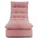 Ver imagem 4 de Poltrona Balance Decorativa com Leve Balanço Bouclé Premium de Luxo para Sala Quarto Área de Leitura