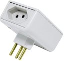 Ver imagem 1 de Protetor contra Queda de Energia Eletrica, com 2 Tomadas - Branco 127v 10a