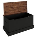 Ver imagem 3 de Baú de Madeira Maciça Preto