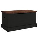 Ver imagem 1 de Baú de Madeira Maciça Preto