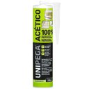 Ver imagem 1 de Silicone Acético 100% Profissional Vedação Colagem Veda Pia Box Banheiro Branco 280ml Unipega