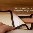 Ver imagem 3 de Prateleira Vertical 2 Divisórias Organizador Multiuso Closet Armário Guarda Roupa Toalhas Edredom