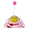Brinquedo Para Gatos Torre Com Bolinhas Haste Bola Pente Coçar MPETSP Torre Brinquedo Gato Rosa - 2