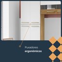 Ver imagem 7 de Cozinha (sem Balcão) 6 Portas 2 Portas de Vidro Nala - Ssx Multicoisas