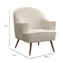Ver imagem 3 de Kit 2 Poltronas Ágata em Madeira Eucalipto Movellu Home
