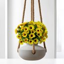 Ver imagem 1 de 3 Flores Girassol Artificial Realista Enfeite Grande Decoração Casa, Mesa Interna Qualidade Premium