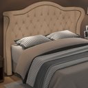 Ver imagem 1 de Cabeceira Cama Box Queen 160 cm P05 Lisboa Bouclê Mostarda - Lyam Decor