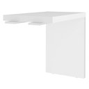 Ver imagem 1 de Mesa de Apoio Lateral 89cm Tamburato Corp A06 Branco - Mpozenato