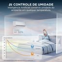 Ver imagem 7 de Ar Condicionado Split Midea Hi Wall Inverter Ai Ecomaster 24.000 Btu/h Quente e Frio Monofásico