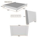 Ver imagem 4 de Cama Japonesa com Cabeceira Corea Queen Facto Off White- Sallar Home