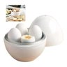 Recipiente P/ Cozinhar Ovos Microondas Prático e Saudável - 1
