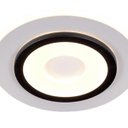 Ver imagem 2 de Lustre Plafon Led 27w Preto 24cm Sobrepor 3000k Bivolt Dcb03059