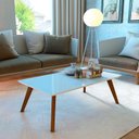 Ver imagem 1 de Mesa de Centro Ambiente Classic Off White - Imcal