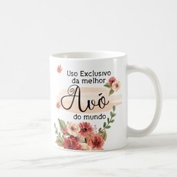 Kit Para Presente Almofada E Caneca Avó Vovó - Dia Das Mães - 5