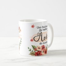 Kit Para Presente Almofada E Caneca Avó Vovó - Dia Das Mães - 4