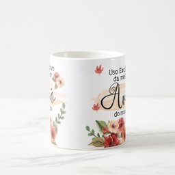 Kit Para Presente Almofada E Caneca Avó Vovó - Dia Das Mães - 3
