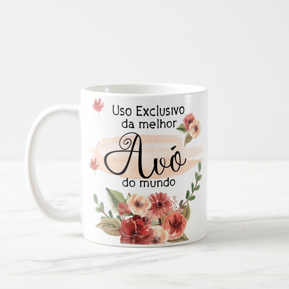 Kit Para Presente Almofada E Caneca Avó Vovó - Dia Das Mães - 2