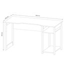 Ver imagem 5 de Mesa para Computador Gamer Streamer 2 Prateleiras Preto/vermelho - Fdecor