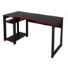 Mesa para Computador Gamer Streamer 2 Prateleiras Preto/vermelho - Fdecor - 2