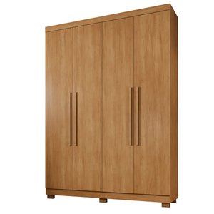 Guarda Roupa Viena 4 Portas 3 Gavetas 8 Prateleiras - Benetil