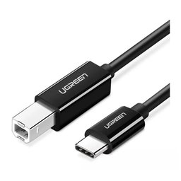Ugreen Cabo Impressora Usb-c para Usb-b 2.0 2 Metros Preto - 1