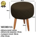 Ver imagem 7 de Kit Recepção 2 Poltronas 1 Namoradeira com Puff Resistente para Sala de Espera Decor Tecido Veludo