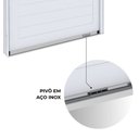 Ver imagem 5 de Porta de Alumínio Pivotante com Puxador de 1m Fechadura Digital 225cm X 130cm Lucasa Eccellente
