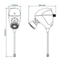 Ver imagem 4 de Chuveiro Ducha Move Eletrônica Branco 220v 7500w