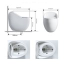 Ver mais imagens de Vaso Sanitário Caixa Acoplada (monobloco) White Pearl