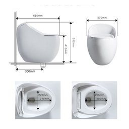 Vaso Sanitário Caixa Acoplada (monobloco) White Pearl - 9
