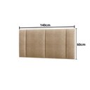 Ver imagem 7 de Cabeceira Casal Estofada com Led Boucle Bege