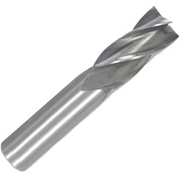 Fresa Topo Reto Hss - Med. 21mm - Haste Cilíndrica 4 Cortes - 1