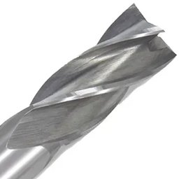 Fresa Topo Reto Hss - Med. 21mm - Haste Cilíndrica 4 Cortes - 2