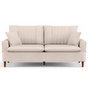Ver imagem 1 de Sofá 3 Lugares 180cm com Almofadas Veras D05 Suede Bege Claro - Mpozenato