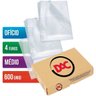 Envelope Plastico Oficio 4 Furos Medio com 600 Dac - 1