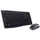 Ver imagem 2 de Teclado e Mouse Wireless Logitech MK270 USB Preto e Cinza sem Fio