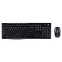 Ver imagem 1 de Teclado e Mouse Wireless Logitech MK270 USB Preto e Cinza sem Fio