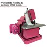 Máquina Costura 150w Rosa com Kit Costura Completo 220v Importway - 4