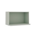 Ver imagem 1 de Nicho Aéreo p/ Microondas 70cm Armário MDF Cozinha Modulada Cor:Mint