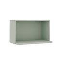 Ver imagem 1 de Nicho Aéreo P/ Microondas 70cm Armário Mdf Cozinha Modulada Cor:mint
