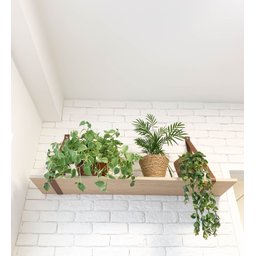 Prateleira Decorativa Suspensa em Couro - Verena (1 M X 24 Cm) - 4