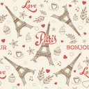 Ver imagem 1 de Papel de Parede Decorativo Temático Paris Torre Eiffel 2,5m