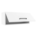 Ver imagem 5 de Armário de Cozinha Aéreo 80 cm 1 Porta Basculante Branco Agata Madesa