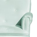 Ver imagem 4 de Poltrona Amamentação com Puff Laura Veludo Acqua - Lm Decor