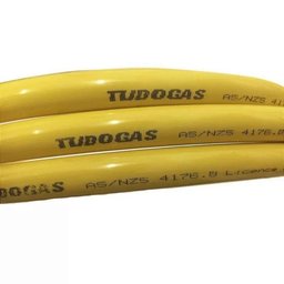 Kit 5 Metros Tubo Pex Gás 16mm Multicamadas Alumínio TudoGás - 5